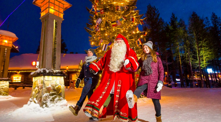 ROVANIEMI DJED BOŽIĆNJAK U LAPONIJI